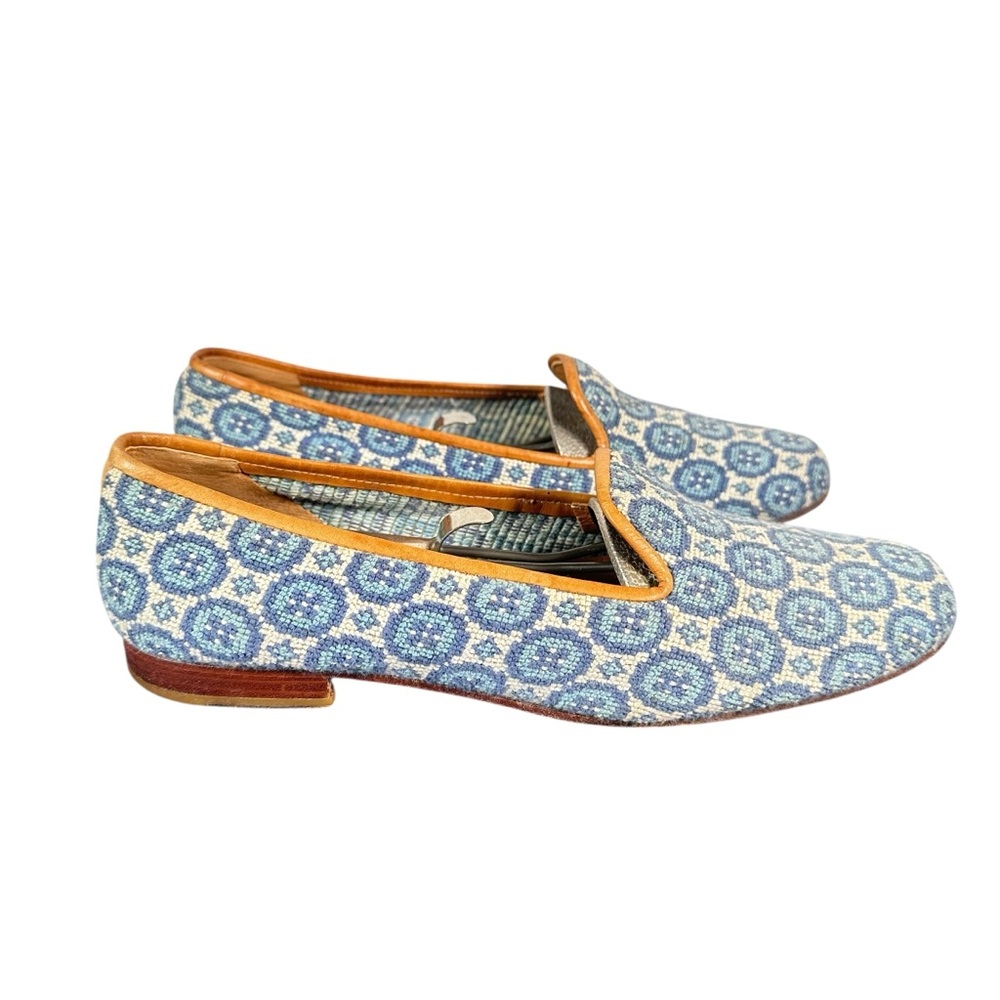 STUBBS & WOOTTON Needlepoint Tapestry Flats - Picture 2 of 10